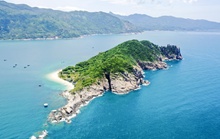 Hòn đảo giống con khủng long ở Phú Yên