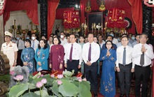 Lãnh đạo TP HCM dự lễ giỗ Đức Thượng Công Tả quân Lê Văn Duyệt