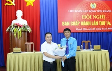 Liên đoàn Lao động tỉnh Khánh Hòa bầu bổ sung Phó Chủ tịch