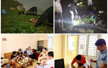 12 du khách bị xử phạt vì trải nghiệm cắm trại trái phép ở đảo biên giới