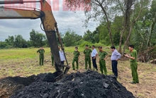 Phát hiện bãi chôn lấp chất thải nguy hại rất lớn tại Trà Vinh