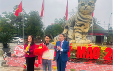 Khen thưởng chủ nhân linh vật mèo nhận mưa lời khen ở Quảng Trị