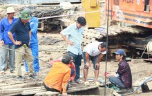 Vụ bé trai lọt vào trụ bê-tông: Đã tìm được phương án khả thi