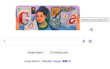 Google tôn vinh nữ sĩ Sương Nguyệt Anh