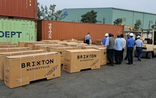 Lô xe môtô nhập khẩu theo đường biển vào Việt Nam nghi vấn gian lận xuất xứ