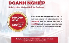 Agribank dành 100.000 tỉ đồng và 500 triệu USD hỗ trợ khách hàng doanh nghiệp