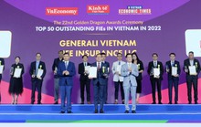 Generali nhận giải thưởng Công ty bảo hiểm có trải nghiệm khách hàng hàng đầu Việt Nam