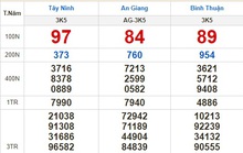 Kết quả xổ số ngày 30-3: Tây Ninh, An Giang, Bình Thuận, Bình Định, Quảng Trị, Quảng Bình, Hà Nội