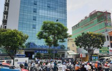Cảnh sát giao thông, cơ động phân luồng để thực hiện khám xét trụ sở F88