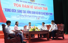 Sĩ quan trẻ Bộ Tư lệnh Vùng Cảnh sát biển 2 khát khao cống hiến