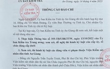 Hàng loạt cán bộ công an, viện kiểm sát ở An Giang bị kỷ luật
