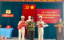 CSGT Quảng Nam có 2 tân phó trưởng phòng