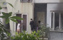 2 bé trai cùng gia đình leo ban công thoát khỏi căn nhà 4 tầng bốc cháy