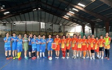 Giao lưu bóng đá nữ giữa Báo Người Lao Động và Cảng hàng không quốc tế Tân Sơn Nhất