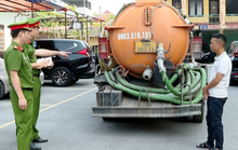Hút bể phốt ở tỉnh mình, mang qua tỉnh khác đổ trộm