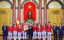 Chủ tịch nước biểu dương nhữnggương mặt vàng SEA Games 32
