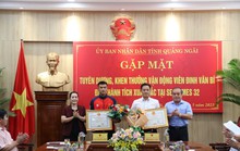 Quảng Ngãi tuyên dương vận động viên người Hrê Đinh Văn Bí