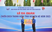 Báo Người Lao Động và Saigontourist Group tham gia chiến dịch thanh niên tình nguyện hè tỉnh Tây Ninh