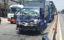 3 xe tải gặp nạn ở huyện Củ Chi, TP HCM