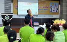 VWS chăm lo sức khỏe người lao động làm việc dưới nắng nóng