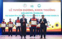 Tuyên dương HLV, VĐV dự SEA Games 32 và ASEAN Para Games 12