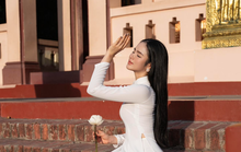 Top 5 hoa hậu du lịch Kiều Trương tinh khôi tại cung điện Hoàng Gia Campuchia