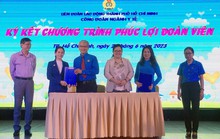 Chăm lo sức khỏe, bán hàng giảm giá cho đoàn viên