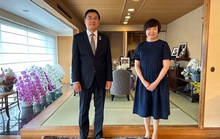 Đại sứ Việt Nam tới chào Phu nhân cố Thủ tướng Nhật Bản Abe Shinzo