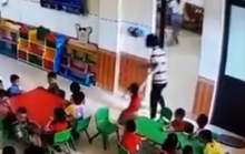 Đình chỉ cô giáo kéo lê, tát trẻ mầm non