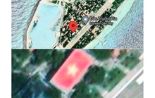 Google vẫn chưa khắc phục ảnh vệ tinh để thể hiện rõ hình quốc kỳ Việt Nam tại Trường Sa