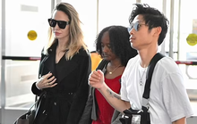 Pax Thiên rời New York cùng mẹ Angelina Jolie và Zahara