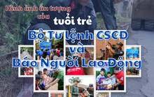 Hình ảnh ấn tượng của tuổi trẻ Bộ Tư lệnh CSCĐ và Báo Người Lao Động tại Đắk Lắk