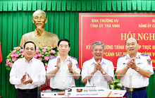 Cảnh sát biển Việt Nam và tỉnh Trà Vinh ký kết thực hiện 5 nội dung lớn