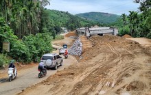 Lo ngại cho 2 cây cầu đang xây ở Quảng Nam