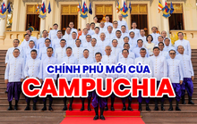 Infographic: Chính phủ mới của Campuchia