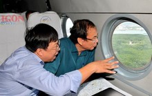 Lãnh đạo TPHCM khảo sát bằng trực thăng phục vụ lập Quy hoạch chung