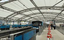 Hình ảnh tàu metro chạy một mạch từ ga Bến Thành đến ga Suối Tiên