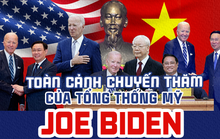 Toàn cảnh chuyến thăm của Tổng thống Mỹ Joe Biden