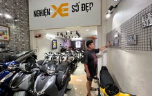 Xe máy xịn, biển số siêu đẹp giá “rớt không phanh”