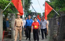 Ấn tượng “Đường cờ Tổ quốc” ở xã Bình Khánh, huyện Cần Giờ