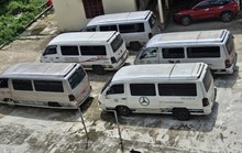 Bắt giữ một loạt ô tô kính đen ở Quảng Trị