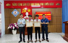 Tuyên dương 2 học sinh lớp 7 dũng cảm cứu người đuối nước