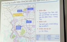 Bà Rịa - Vũng Tàu thống nhất phương án về đường Vành đai 4 TP HCM