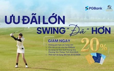 PGBank hợp tác với Sân Golf Hoàng Gia ưu đãi đặc quyền cho chủ thẻ visa
