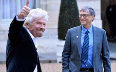 Tỷ phú Bill Gates và Richard Branson cùng nỗ lực chống lại biến đổi khí hậu