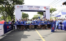 Nhân viên UOB Việt Nam tham gia giải chạy trực tuyến gây quỹ ủng hộ trẻ em