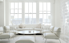 Vì sao không nên thiết kế nội thất toàn màu trắng?