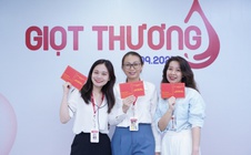 Người TNG Holdings Vietnam mang “giọt thương” gửi vào ngân hàng máu