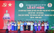 Tuyên dương 95 nữ công nhân viên chức lao động xuất sắc ngành cao su