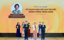 Chủ tịch Tập đoàn BRG được vinh danh TOP 10 “Nữ doanh nhân Việt Nam tiêu biểu - Bông hồng Vàng 2025”